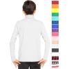 imageOh So Soft Boys Long Sleeve Poly Spandex TurtleneckHeather Gray