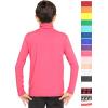 imageOh So Soft Boys Long Sleeve Poly Spandex TurtleneckHot Pink