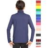 imageOh So Soft Boys Long Sleeve Poly Spandex TurtleneckNavy Blue