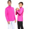 imageOh So Soft Boys Long Sleeve Poly Spandex TurtleneckNeon Hot Pink