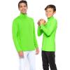 imageOh So Soft Boys Long Sleeve Poly Spandex TurtleneckNeon Lime