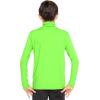 imageOh So Soft Boys Long Sleeve Poly Spandex TurtleneckNeon Lime