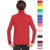 imageOh So Soft Boys Long Sleeve Poly Spandex TurtleneckRed