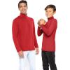imageOh So Soft Boys Long Sleeve Poly Spandex TurtleneckRed