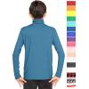 imageOh So Soft Boys Long Sleeve Poly Spandex TurtleneckTeal