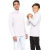 imageOh So Soft Boys Long Sleeve Poly Spandex TurtleneckWhite