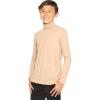 imageOh So Soft Boys Long Sleeve Poly Spandex TurtleneckBeige