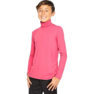 imageOh So Soft Boys Long Sleeve Poly Spandex TurtleneckHot Pink