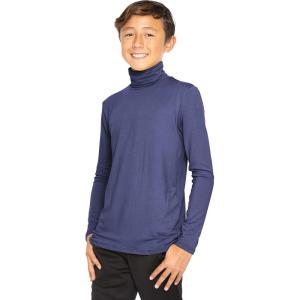 imageOh So Soft Boys Long Sleeve Poly Spandex TurtleneckNavy Blue