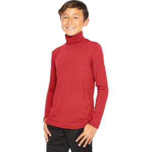 imageOh So Soft Boys Long Sleeve Poly Spandex TurtleneckRed