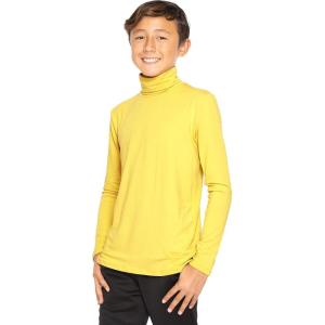 imageOh So Soft Boys Long Sleeve Poly Spandex TurtleneckYellow