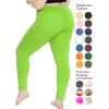 imageSTRETCH IS COMFORT Womens Plus Size Knee ampamp Full Length Leggings  XLarge  7XLime Green