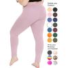 imageSTRETCH IS COMFORT Womens Plus Size Knee ampamp Full Length Leggings  XLarge  7XOrchid Purple