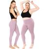 imageSTRETCH IS COMFORT Womens Plus Size Knee ampamp Full Length Leggings  XLarge  7XOrchid Purple