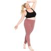 imageOh So Soft Womens Plus Size Knee Length and Full Length Leggings  XLarge  7XDark Mauve