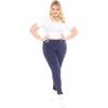 imageOh So Soft Womens Plus Size Knee Length and Full Length Leggings  XLarge  7XNavy Ribbed