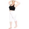 imageOh So Soft Womens Plus Size Knee Length and Full Length Leggings  XLarge  7XWhite