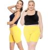 imageSTRETCH IS COMFORT Biker Shorts for Women  Womens Athletic Workout Shorts  Cotton  Small  5XZebra