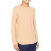 imageSTRETCH IS COMFORT Boys and Mens Oh So Soft Long Sleeve Top  Youth SAdult 3XBeige
