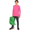 imageSTRETCH IS COMFORT Boys and Mens Oh So Soft Long Sleeve Top  Youth SAdult 3XHot Pink