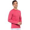 imageSTRETCH IS COMFORT Boys and Mens Oh So Soft Long Sleeve Top  Youth SAdult 3XHot Pink