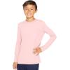 imageSTRETCH IS COMFORT Boys and Mens Oh So Soft Long Sleeve Top  Youth SAdult 3XLight Pink