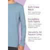 imageSTRETCH IS COMFORT Boys and Mens Oh So Soft Long Sleeve Top  Youth SAdult 3XMocha