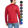 imageSTRETCH IS COMFORT Boys and Mens Oh So Soft Long Sleeve Top  Youth SAdult 3XRed