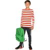 imageSTRETCH IS COMFORT Boys and Mens Oh So Soft Long Sleeve Top  Youth SAdult 3XRed White Stripes