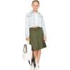 imageSTRETCH IS COMFORT Girls ALine Skirt with Builtin Shorts  Skort  Size 416Olive Green
