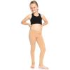 imageSTRETCH IS COMFORT Girls Cotton Footless Leggings  Stretchy  Size 216Beige