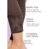 imageSTRETCH IS COMFORT Girls Cotton Footless Leggings  Stretchy  Size 216Beige Fleece