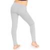 imageSTRETCH IS COMFORT Girls Cotton Footless Leggings  Stretchy  Size 216Heather Gray