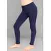 imageSTRETCH IS COMFORT Girls Cotton Footless Leggings  Stretchy  Size 216Navy Blue