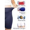 imageSTRETCH IS COMFORT Girls Cotton Stretch High Waisted Leggings and High Waist Biker Shorts Two Lengths to Choose  Size 414Black