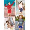 imageSTRETCH IS COMFORT Girls Cotton Stretch High Waisted Leggings and High Waist Biker Shorts Two Lengths to Choose  Size 414Black