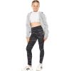 imageSTRETCH IS COMFORT Girls Cotton Stretch High Waisted Leggings and High Waist Biker Shorts Two Lengths to Choose  Size 414Black Camo