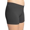 imageSTRETCH IS COMFORT Girls Nylon Spandex Stretch Booty ShortsBlack