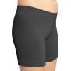imageSTRETCH IS COMFORT Girls Nylon Spandex Stretch Booty ShortsBlack