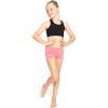 imageSTRETCH IS COMFORT Girls Nylon Spandex Stretch Booty ShortsCoral