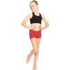 imageSTRETCH IS COMFORT Girls Nylon Spandex Stretch Booty ShortsRed