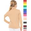 imageSTRETCH IS COMFORT Girls Oh So Soft Long Sleeve Turtleneck  Youth Size 216Beige
