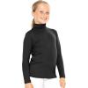 imageSTRETCH IS COMFORT Girls Oh So Soft Long Sleeve Turtleneck  Youth Size 216Black