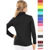 imageSTRETCH IS COMFORT Girls Oh So Soft Long Sleeve Turtleneck  Youth Size 216Black