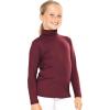 imageSTRETCH IS COMFORT Girls Oh So Soft Long Sleeve Turtleneck  Youth Size 216Burgundy