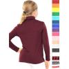 imageSTRETCH IS COMFORT Girls Oh So Soft Long Sleeve Turtleneck  Youth Size 216Burgundy