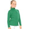 imageSTRETCH IS COMFORT Girls Oh So Soft Long Sleeve Turtleneck  Youth Size 216Kelly Green
