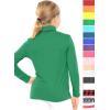 imageSTRETCH IS COMFORT Girls Oh So Soft Long Sleeve Turtleneck  Youth Size 216Kelly Green