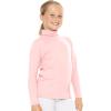 imageSTRETCH IS COMFORT Girls Oh So Soft Long Sleeve Turtleneck  Youth Size 216Light Pink