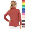imageSTRETCH IS COMFORT Girls Oh So Soft Long Sleeve Turtleneck  Youth Size 216Marsala